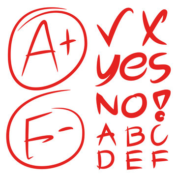 grade result symbols