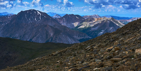 Mount Elbert Colorado Summit Views in Summer