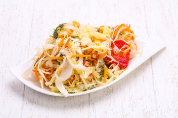 Traditional fermented cabbage