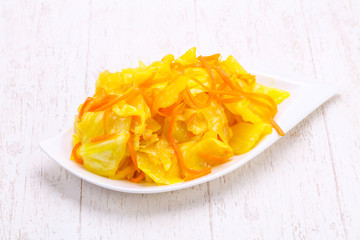 Traditional fermented cabbage