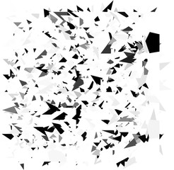 Black and white background, broken texture, cool background