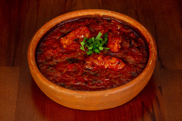 Georgian traditional chashushuli