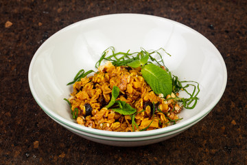 Delicious grits porridge