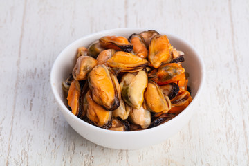 Tasty sea clams