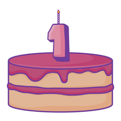 Birthday cake design