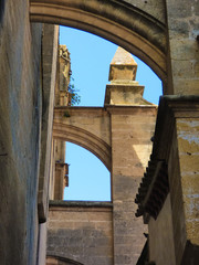 Fototapeta na wymiar Arcos de la Frontera. Pueblo blanco de Cadiz, Andalucia,España