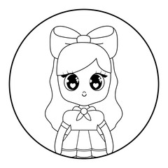Anime girl design