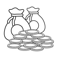 Money sack icon
