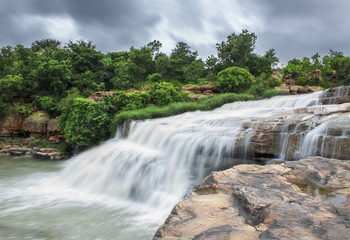 Longexpsoure  photo of a waterfalls At Goakak ,India
