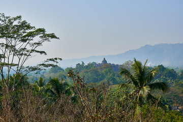 Fototapeta na wymiar Borobudur temple 