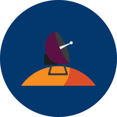 Satellite Icon Design