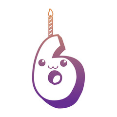 birthday number icon