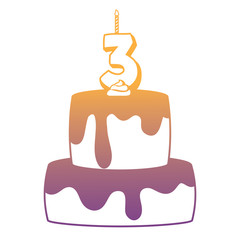 Birthday cake design