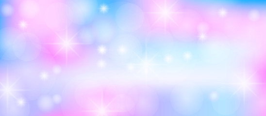 Sfondo effetto fantasia con punti luce e brillantini