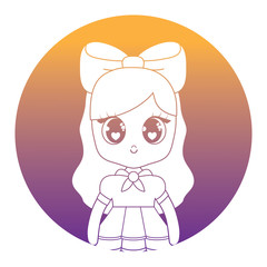 Obraz premium Anime girl design