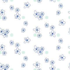 Fototapeta na wymiar Cutout paper flower gray beige seamless vector pattern.