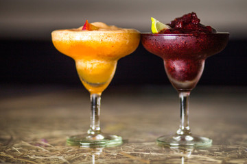 currant and peach smoothie