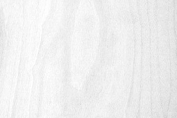 Obraz premium Table top view of wood texture over white light natural color background. Grey clean grain wooden floor teak panel backdrop with plain board pale detail streak finishing for chic space clear concept.