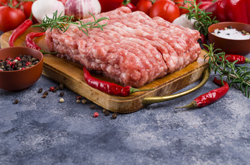 Raw minced meat