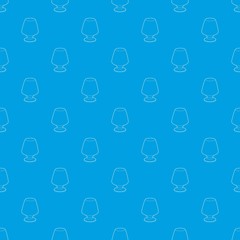 Floor lamp pattern vector seamless blue repeat for any use