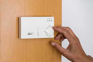 Thermostat für die Heizung oder Klimaanlage
