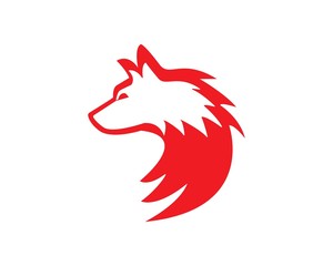 Wolf Logo Template