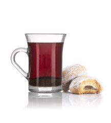 Breakfast Tea with Cookies