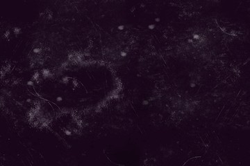 Dark vintage pattern with dust and scratches, for using in design, can be used as texture or background