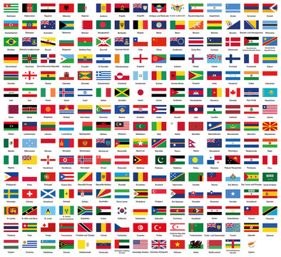All National Flags Of The World