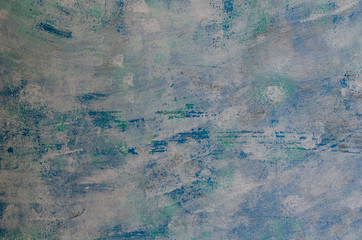 Abstract background blue, white, light green painted. (mixed color)