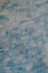 Abstract background blue, white, light green painted. (mixed color)