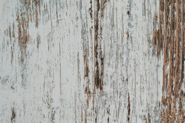 Fototapeta na wymiar The background of weathered painted wood for design