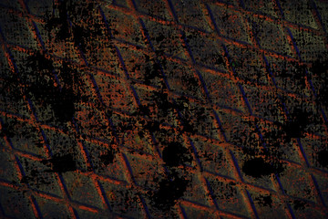 Grunge Ultra orange Stainless steel texture, iron background for designer use