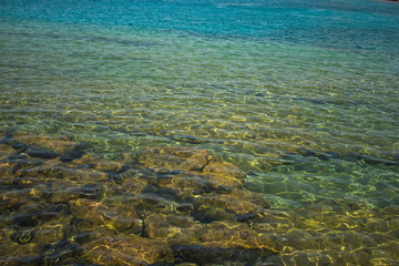 Crystal clear water background