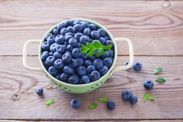 bowl full of blueberries