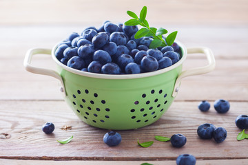 bowl full of blueberries
