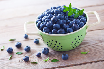 bowl full of blueberries