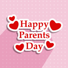 Illustration of background for Parents Day