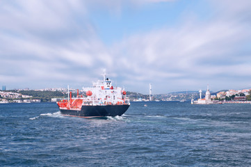 İstanbul Boğazı Tanker geçişi