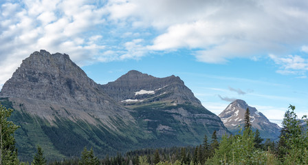 Obraz premium Montan Glaciers