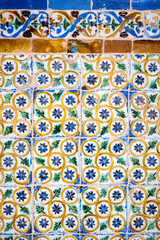 Seville, Patio Principal of La Casa De Pilatos. The building is a precious palace in mudejar spanish style. Spain