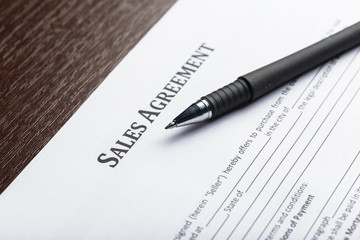 Lease or Rental agreement document