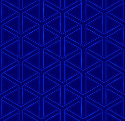 Vector Seamless Pattern Background. Futuristic Hi-Tech Design 