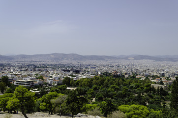 Obraz premium Panorama of Athens