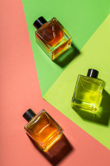 beautiful bottle of perfume