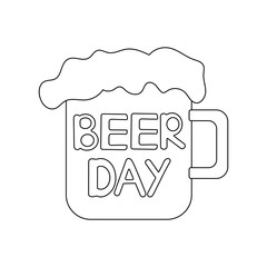 Beer day poster.