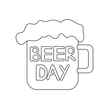 Beer day poster.