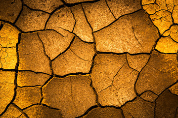 background with cracked earth