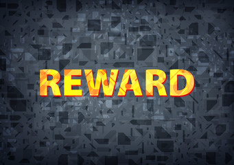 Reward black background