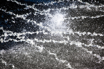 splashes and jets of water, background texture